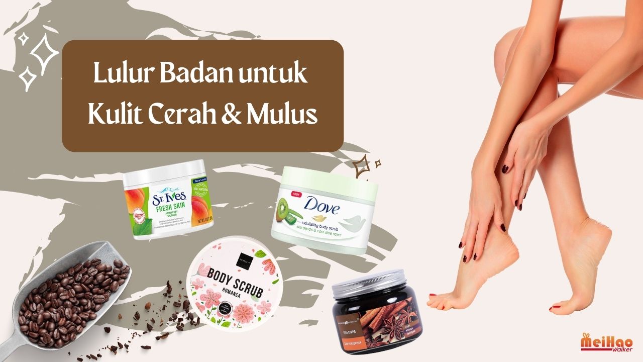 Lulur Badan untuk Kulit Cerah & Mulus