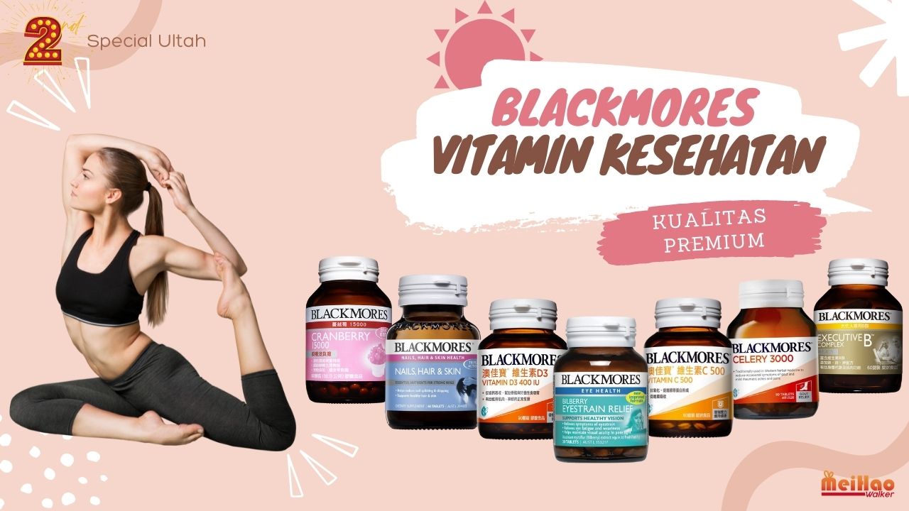 BLACKMORES Vitamin Kesehatan Kualitas Premium