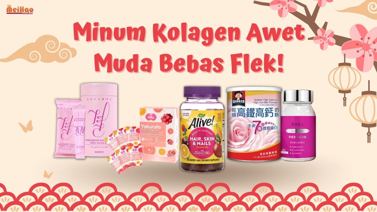 Minum Kolagen Awet Muda Bebas Flek !